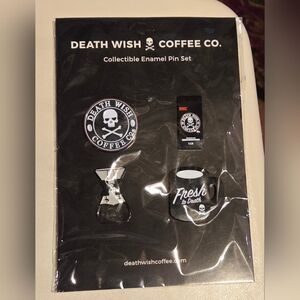 Enamel Pin Set - Black and White